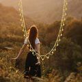 wholesale 14k Yellow Gold Faceted Ball Drop Dangle Chain Necklace For Women-0-5