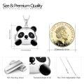 wholesale 925 Sterling Silver Cute Elephant Locket Pendant Necklace-0-4