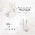 wholesale 925 Sterling Silver Green Turquoise Drop Earrings Platinum Plated Twisted Swirl Jewelry For Women-0-44