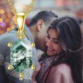 wholesale Gold-Plated 925 Sterling Silver Square Cut Moss Agate Pendant Necklace - Natural Green Gemstone Jewelry-0-1