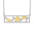 wholesale 925 Sterling Silver Ladybug Hummingbird Pendant Necklaces Wholesale for Women-0-0