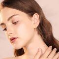 wholesale 14K Gold  Butterfly Diamond Studs & Hoops Set for Women - Hypoallergenic-0-3
