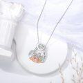 wholesale Sterling Silver 14K Gold Plated Mother Father Daughter Son Necklace Mother s Day Gift-0-14
