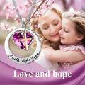 wholesale Sterling Silver Gold Faith Hope Love Cross Pendant Necklace w Austrian Crystal-0-23