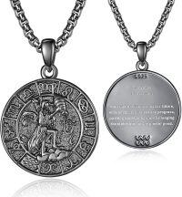 wholesale  Sterling Silver Zodiac Necklace for Men 12 Constellation Horoscope Pendant Birthday Father s Day Gift -Black-Aquarius-Aquarius Black