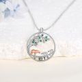 wholesale 925 Sterling Silver Bear Family Tree of Life Pendant Necklace for Women-0-4