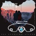 wholesale 925 Sterling Silver Blue Turquoise Heart Charm Anklet - Adjustable Size Valentines Day Gifts for Her-0-5