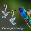 wholesale 925 Sterling Silver Hummingbird Necklace Wholesale Turquoise Inlay-0-51