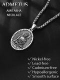 wholesale 925 Sterling Silver Buddha Pendant Necklace  - Meditation Zen Spiritual Jewelry for Men Women Gift-0-4