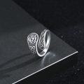 wholesale 925 Sterling Silver Spoon Rings Adjustable Thumb Rings Vintage Jewelry Gifts for Women Men-0-3