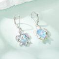 wholesale S925 Sterling Silver Turtle Dangle Earrings Cute Animal s for Women-0-2