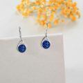 wholesale 925 Sterling Silver Dangle Earrings Wholesale With Black Onyx Stones Elegant Design-0-12