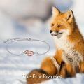 wholesale 925 Sterling Silver Fox Charm Bracelet-0-5