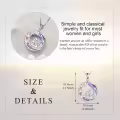 wholesale 925 Sterling Silver Blue Crystal Elephant Pendant Necklace-0-3