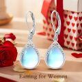wholesale Teardrop Earrings For Women Celtic Filigree Drop Earrings Sterling Silver Leverback Jewelry Christmas Gifts For Women Mom -0-4