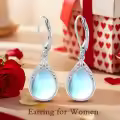 TOUPOP Sterling Silver Celtic Filigree Teardrop Leverback Earrings-0-4