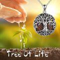 wholesale  Sterling Silver Tree of Life Necklace with Dainty Pendant Irish Jewelry Gift for Women -0-7