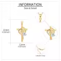 wholesale 14K Solid Heart Pendant with Diamond and Engraved Message I Love You Nana - Mothers Day Gifts for Mom or Grandma-0-3