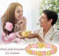 wholesale 18kt Gold Plated Sterling Silver Jade Bracelet for Women Fine Jewelry Gift-0-47