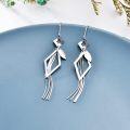 wholesale 925 Sterling Silver Threader Earrings for Women - Long Chain Dangle Hypoallergenic Tassel Earrings Fashion Jewelry-0-3