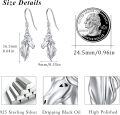 wholesale 925 Sterling Silver Hypoallergenic Dangle Horse Head Drop Earrings for Women-0-4