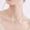 wholesale Silver Cross Pendant Necklace for Women Girls - Lucky Horseshoe in Heart Embrace s for Cowgirls Equestrian Birthday Mother's Day-0-4