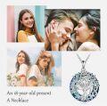 wholesale 925 Sterling Silver Tree of Life Pendant Necklace with 20mm Symbol of Growth Strength Rebirth Bright Future Longevity Health Fresh Start Gift for Women Girls 18th Birthday Jewelry-0-5