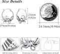 wholesale 925 Sterling Silver Octopus Hoop Earrings Vintage Animal s for Women-0-5