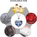 wholesale 925 Sterling Silver Heart Shaped Blue Crystal Tree of Life Pendant Keepsake Urn Necklace for Ashes-0-5