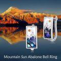 wholesale 925 Sterling Silver Mountain Scene Abalone Shell Huggie Hoop Earrings for Women Gifts-0-1