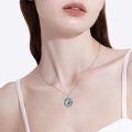 wholesale 925 Sterling Silver Yin Yang Pendant With Rainbow Mother Of Pearl And Cubic Zirconia-0-3