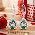 wholesale Sterling Silver Celtic Filigree Teardrop Leverback Earrings for Women Mom Gift-0-19