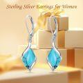 wholesale Earrings For Women 925 Sterling Silver Natural Gemstone Drop Dangle Earrings Fine Jewelry Birthstone Christmas Gifts For Women Her -0-3
