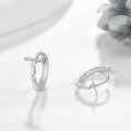 wholesale 925 Sterling Silver Hoop Earrings Minimalist  for Her-0-1