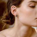wholesale 925 Sterling Silver Hoop Earrings Viking Wolf Head Blue Enamel Rune Gun Black-0-5