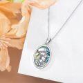 wholesale 925 Sterling Silver Medusa Hecate Nefertiti Goddess Pendant Necklace Magic Wicca Jewelry-0-1