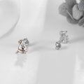 wholesale 925 Sterling Silver Mouse Stud Earrings-0-2