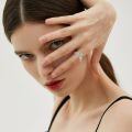 wholesale 925 Sterling Silver Knotwork Ring-0-4