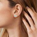 wholesale 925 Sterling Silver Opal Duck Stud Earrings - Hypoallergenic and Adorable Gift for Women & Girls-0-3