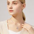 wholesale 925 Sterling Silver Pug in Heart Pendant Necklace for Women Dog Lovers -0-1