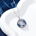 wholesale Sterling Silver Crystal Tree of Life Necklace Sport Music Jewelry Gift for Women-0-10