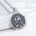 wholesale 925 Sterling Silver St. Francis of Assisi Medal Cross Religious Charm Men's Women's Faith s for Him Her Boyfriend Girlfriend Son Daughter Niece Aunt Uncle Brother Sister Friend-0-4