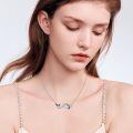 wholesale 925 Sterling Silver Birthstone Infinity Butterfly Necklace for Women Gift for Mom Wife-0-2