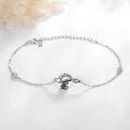 wholesale 925 Sterling Silver Dragon Bracelet - Animal s for Women Girls-0-1