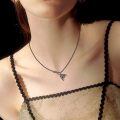 wholesale 925 Sterling Silver Skull Heart Necklace Pendant-0-1