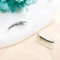 wholesale 925 Sterling Silver Moonstone Vintage Fairy Wing Studs for Women-0-2