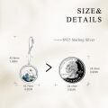 wholesale 925 Sterling Silver Mountain Dangle Earrings-0-10