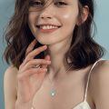 wholesale 925 Sterling Silver Triquetra Drop Pendant Necklace-0-3