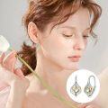 wholesale 925 Sterling Silver Celtic Moonstone & Gold Plated Irish Knot Drop Earrings for Women - Hypoallergenic Leverbacks  Set-0-1