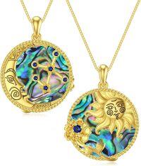 wholesale Moon Star Necklace Sagittarius Zodiac Sign Pendant Type3 -undefined